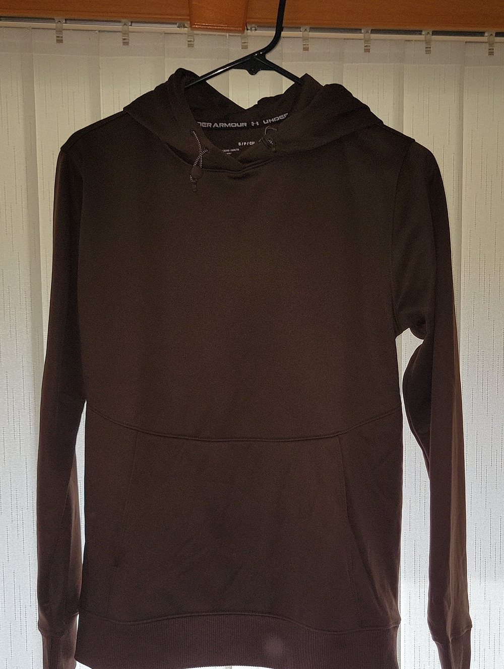 Under Armour Dark Brown Pullover Hoodie Sweatshirt